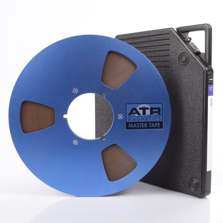 Master Tape 1/2″ x 2,500′ 10.5″ NAB Metal Reel Tape Care Box™ ATR
